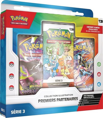 Coffret pokémon illustration - pokémon,