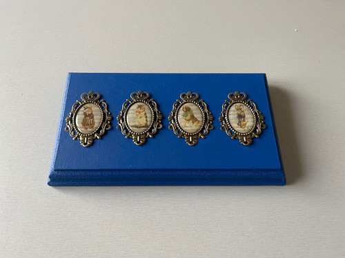 Cadre bleu pour chambre - pour,