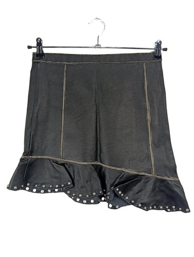 Zara basic jupe cuir - zara, en