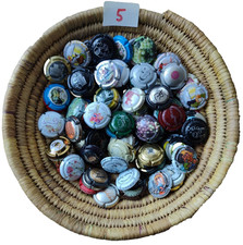 Lot de 120 capsules de champagne sans double