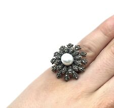 Bague en argent 925 perle
