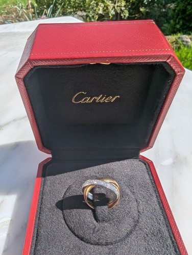Bague cartier trinity petit - bague,