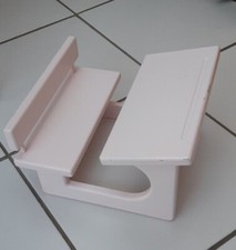 table d'école en bois pour poupée  - pupitre Ecole