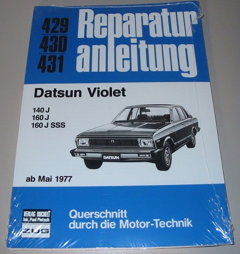 Reparaturanleitung datsun - reparaturanleitung,