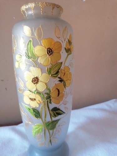 Vase balustre pied douche