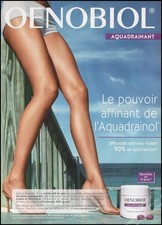 High Heels Body care Oenobiol Magazine Print Ad Women Fashion Long Legs 2005-11B