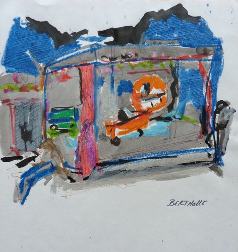Fete foraine manege - le,