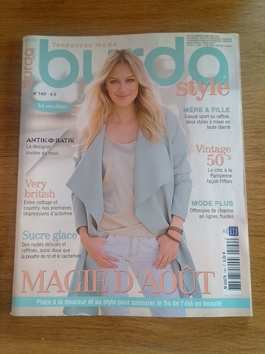 Burda style 140 aout 2011 - style,