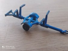 Majorette remorque bleue 1 essieu bateau ou cano