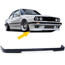 Spoiler Avant Aileron Lèvre Noir Sport Version pour BMW 3er E30 à Partir De
