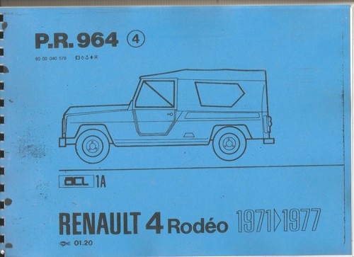 Catalogue piéces renault