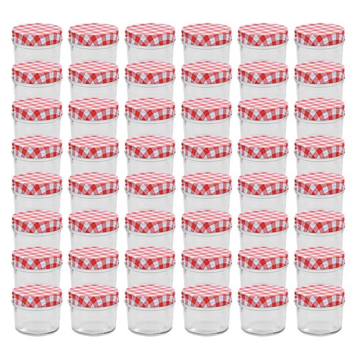 48x pots confiture avec - 48x, à