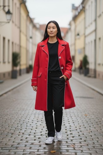 Manteau trench pour - pour, femme