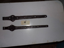 Pentures, charnières,  anciennes en fer forgé