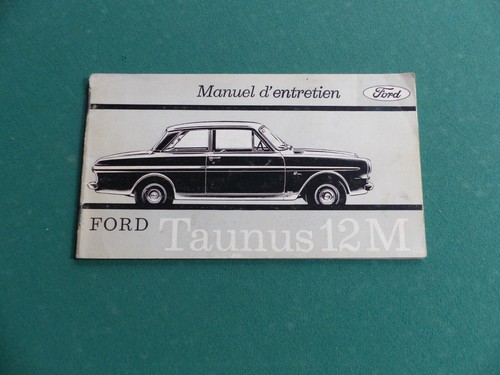 Manuel entretien ford - d', :