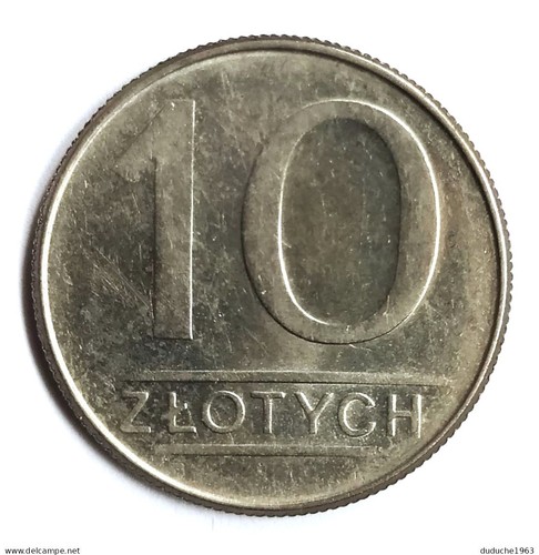 Pologne zlotych 1988 - pologne, 10