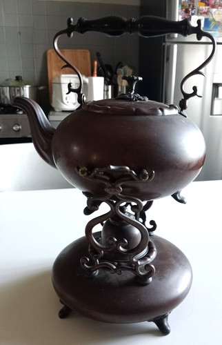 Ancien grand samovar fontaine - ancien,