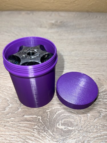 Boite violette pour barillet