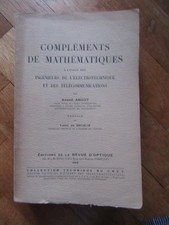 Livre ancien: Compléments de mathématiques, Angot, 1949