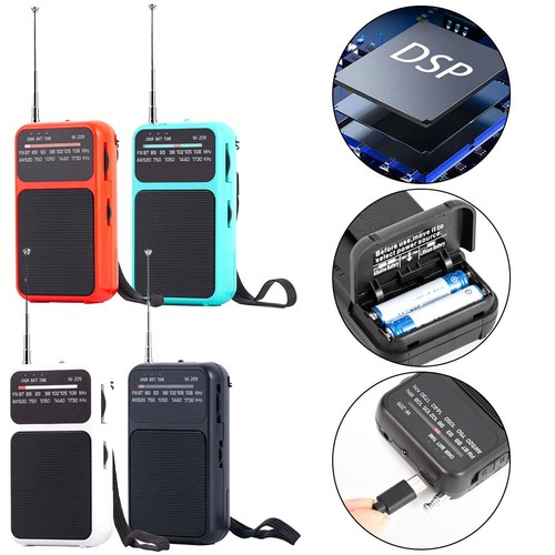 Radio compacte avec double