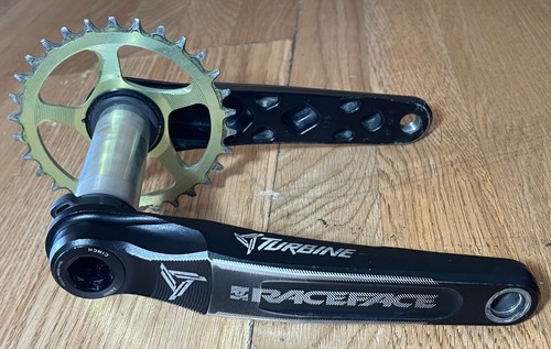 Race face turbine 175mm - face, single