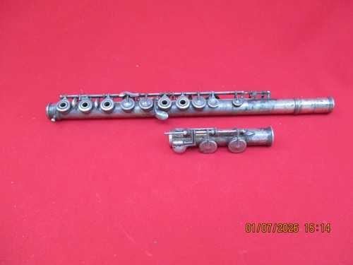 Partie flute métal - de,