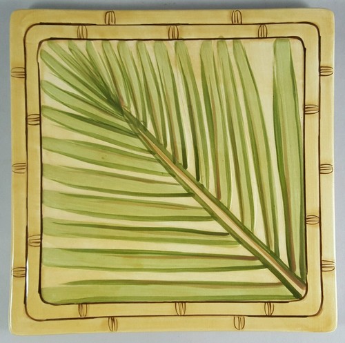 Tropical leaf bamboo hand - leaf,