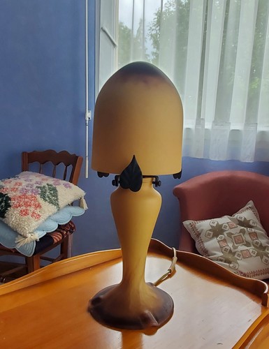 Lampe champignon pâte de - pâte,