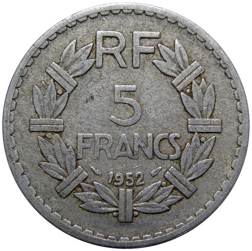 Francs lavrillier 1952 - lavrillier,
