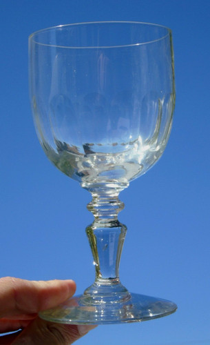 Verre eau taillé - à, en