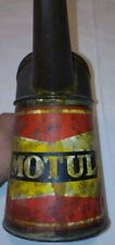Broc à huiles MOTUL. Bidon d'huile original. Automobilia