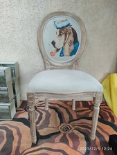 Chaise médaillon a restaurer