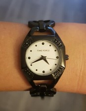 Montre femme TIME FORCE acier noire