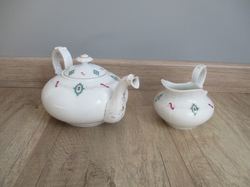 Ancien pot lait theiere - lait+theiere, en
