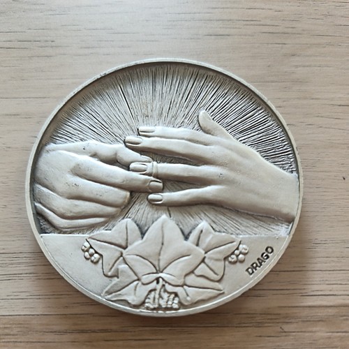 Médaille mariage drago - de,