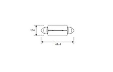 lot de 2 ampoules navette