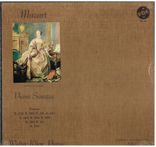 Mozart sonates pour piano - sonates,