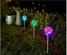 Borne solaire 1 LED couleur