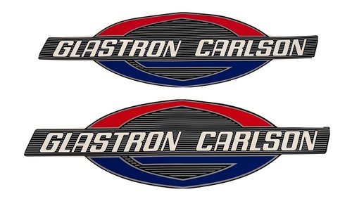 Glastron carlson decal with - glastron,