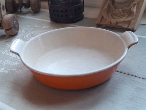 Creuset ancien plat à - creuset,
