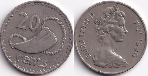 Cents 1980 fidji fiji - cents,