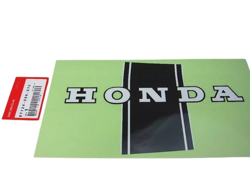 Autocollant cadre honda - de, d'honda