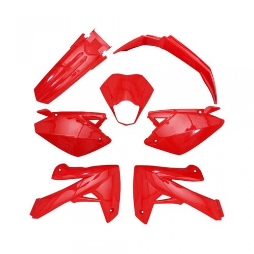 Kit carénage plastique rouge