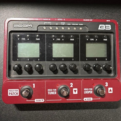 Zoom bass effects and amp - zoom,