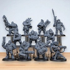 Pack de 13 Figurines Orkaz Team Fighters 32 mm StationForge – Donjons & Dragons