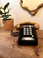 Téléphone vintage noir - , et