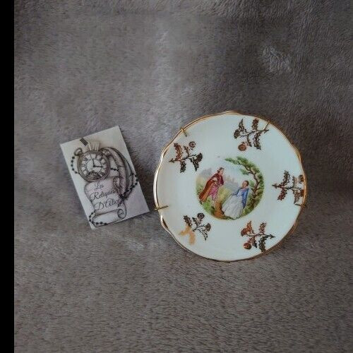 Assiette miniature décor