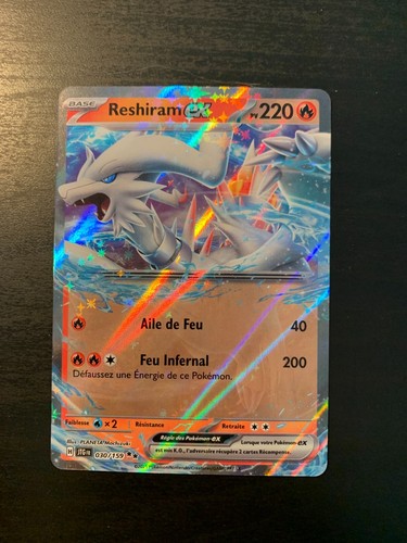 Carte pokémon reshiram - pokémon,