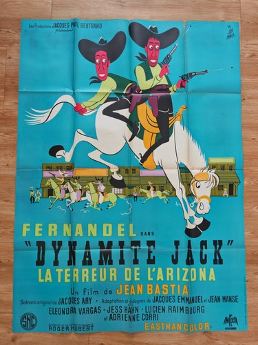 Affiche cinéma dynamite - affiche,