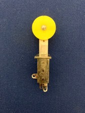 Cible flipper ronde jaune année 80